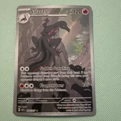 Salazzle 224/217 Ascended Heroes Pokemon Full Art Holo Illustration Rare IR - Image 1