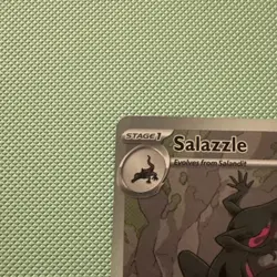 Salazzle 224/217 Ascended Heroes Pokemon Full Art Holo Illustration Rare IR - Image 2