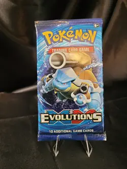 Pokemon XY Evolutions Booster Pack 2016 Blastoise Artwork 820650801556 - Image 1