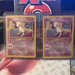 Mew Black Star Promo #8 Pokemon Card Illus.Ken Sugimari Good Condition - Image 1