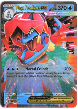 Mega Feraligatr ex - 036 036 Holo Promo ME: Mega Evolution Promo Pokemon - Image 1