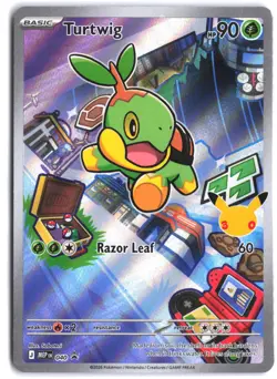 Turtwig - 040 040 Holo Promo ME: Mega Evolution Promo Pokemon - Image 1
