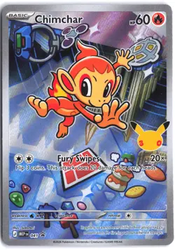 Chimchar - 041 041 Holo Promo ME: Mega Evolution Promo Pokemon - Image 1