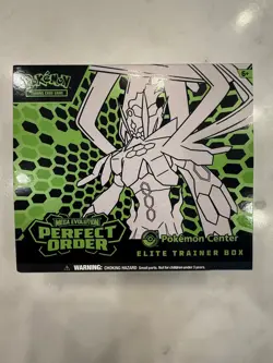 Pokemon TCG Perfect Order Pokemon Center ETB (No Packs) PROMO INCLUDED - Image 3