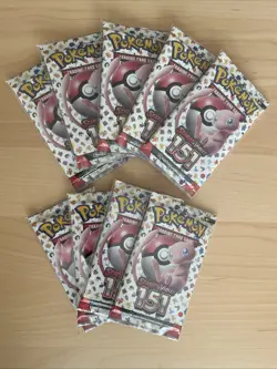 Pokemon 151 Booster Packs, Sealed, English X9 - Image 1