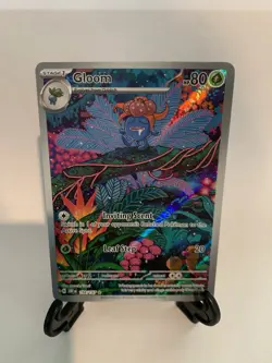 Pokemon TCG Gloom Illustration Rare. SV03: Obsidian Flames 198/197 NM - Image 1