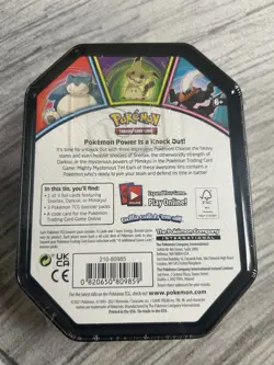 Pokemon Mighty Mysterious Tin With Mimikyu - Image 2