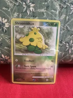 Pokemon Card - Shroomish Secret Wonders 108/132 Reverse Holo MP - Image 1