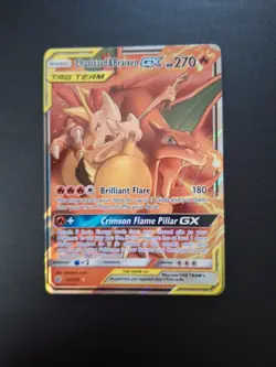 Pokemon TCG Charizard Braixen Tag Team GX Cosmic Eclipse 22/236 Holo Ultra Rare - Image 1