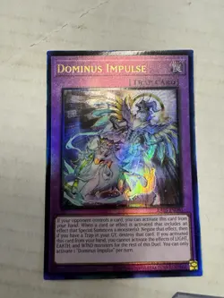 Dominus Impulse - Prismatic Ultimate Rare 1st Ed RA05-EN080 Yugioh TCG - Image 1