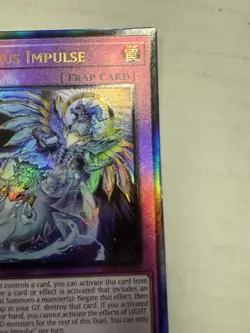 Dominus Impulse - Prismatic Ultimate Rare 1st Ed RA05-EN080 Yugioh TCG - Image 3