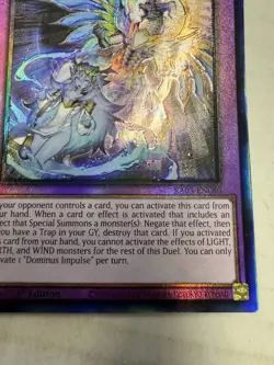 Dominus Impulse - Prismatic Ultimate Rare 1st Ed RA05-EN080 Yugioh TCG - Image 5