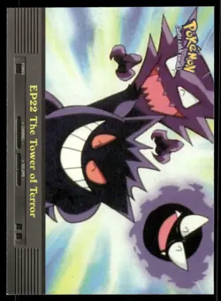 Pokemon Cards EP22 The Tower Of Terror Topps Trading Cards Series 2 NM *3 - Image 1