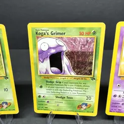 Vintage Gym Challenge Lot Of 4 Cards MP - HP - Image 3