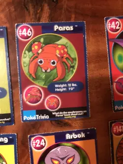 Pokemon Vintage burger king poketrivia cards Lot Of 8 LP-HP - Image 5