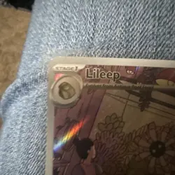 Pokemon Lileep Illustration Rare Holo Sv07: Stellar Crown 145/142 Card - Image 2