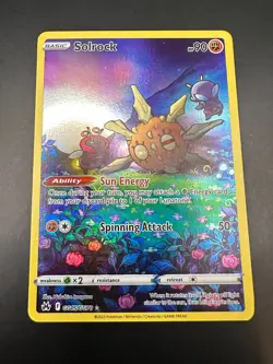 Solrock GG15/GG70 Crown Zenith Galarian Gallery Pokemon Card - Image 1
