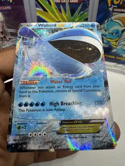 Wailord EX 38/160 XY - Primal Clash Holo ~ MISCUT ERROR CARD ✂ - Image 4