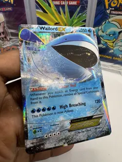 Wailord EX 38/160 XY - Primal Clash Holo ~ MISCUT ERROR CARD ✂ - Image 5