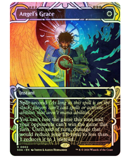 Angel's Grace - Foil Secrets of Strixhaven MTG - Image 1