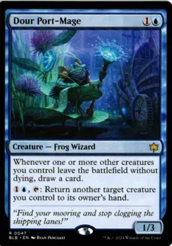 Dour Port-Mage R Bloomburrow 47 NM - Image 1