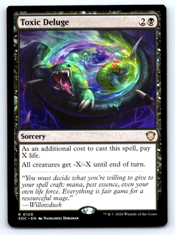 Toxic Deluge - Secrets of Strixhaven Commander - MTG - Image 1
