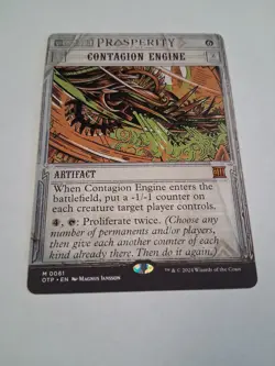 Contagion Engine Outlaws of Thunder Junction: Breaking News Regular - Image 1