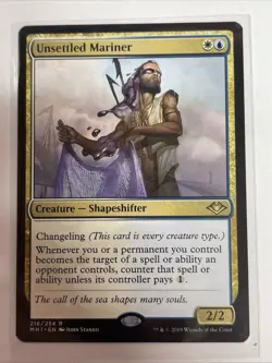MTG; Unsettled Mariner; Modern Horizons #216 Rare - Image 1
