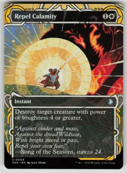 Repel Calamity Uncommon Secrets of Strixhaven: Mystical Archive 8 MTG NM 2026 - Image 1
