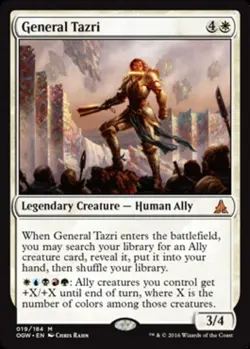 1 x General Tazri - Oath of the Gatewatch - Moderate Play - MTG - Image 1