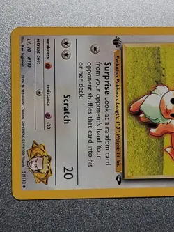 Pokemon Card 1st Edition Lt. Surge’s Eevee 51/132 - Gym Challenge Collection LP - Image 5