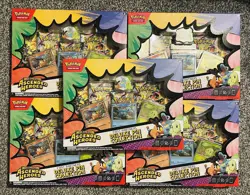 Pokemon TCG | X5 Ascended Heroes First Partners Deluxe Pin Collection | Sealed | - Image 1