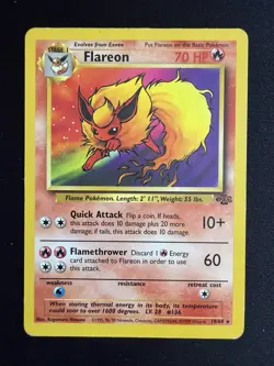 Pokemon TCG Flareon 19/64, Jolteon 20/64, Vaporeon 28/64 Jungle Unlimited Trio - Image 3