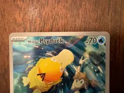Pokemon Misty's Psyduck 193/182 Sv10 Destined Rivals IR Full Art Holo - Image 2