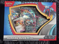 Pokemon TCG Roaring Moon ex Box/Iron Valiant ex Box Sealed - Image 1