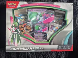 Pokemon TCG Roaring Moon ex Box/Iron Valiant ex Box Sealed - Image 2
