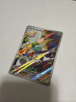 Pokemon TCG Bulbasaur Stellar Crown Illustration - Image 2