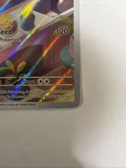 Pokemon TCG Bulbasaur Stellar Crown Illustration - Image 4