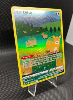 Pokemon TCG Ditto GG22/GG70 Crown Zenith Galarian Gallery Holo NM - Image 3