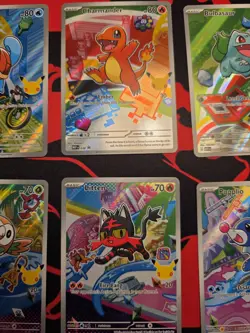 Pokemon TCG First Partner Illustration Collection Series 1 Kanto GEN 1 Set - Image 3