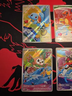 Pokemon TCG First Partner Illustration Collection Series 1 Kanto GEN 1 Set - Image 4