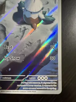 Pokemon TCG Snover 140/132 Mega Evolution Illustration Rare NM - Image 5