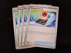 4x Energy Search 072/088 x4 - Perfect Order - Pokemon Playset - Image 1