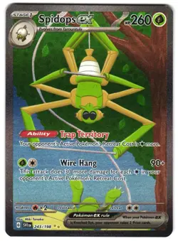 Spidops ex - 243/198 SV01: Scarlet & Violet Base Set NM Pokemon TCG - Image 1