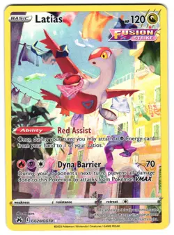 Latias GG20/GG70 Crown Zenith: Galarian Gallery NM Pokemon TCG - Image 1