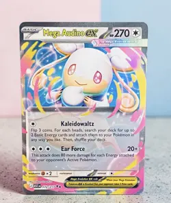 Pokemon Mega Audino Ex #172/217: Ascended Heroes (Read Description) 🔥 - Image 1