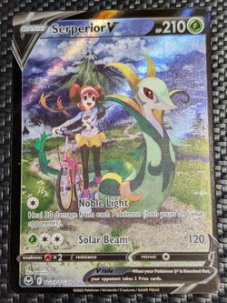 Serperior V TG13/TG30 SWSH Sword & Shield Silver Tempest Trainer Gallery NM - Image 1