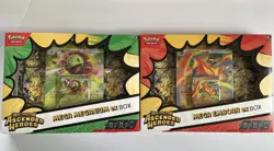 Pokemon TCG Ascended Heroes Ex Box, Mega Meganium, Mega Emboar Sealed. - Image 1