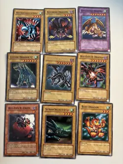Yu-Gi-Oh! Lot 1996 Blue Eyes White Dragon, Dragon Lot, Dark Magician - Image 4