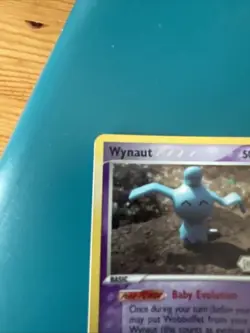 Pokemon TCG Wynaut 71/92 EX Legend Maker Holo Stamped - Image 2